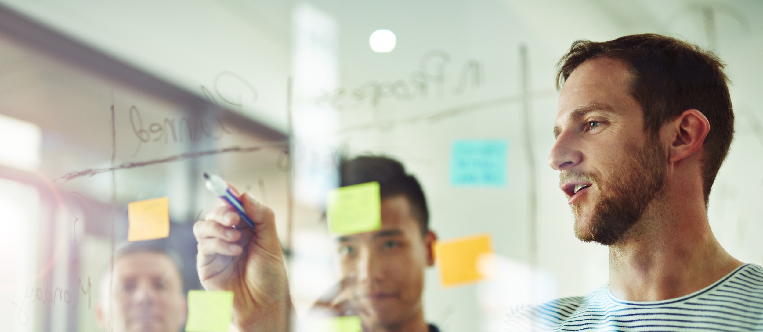 2GC Express Meeting with Post Its